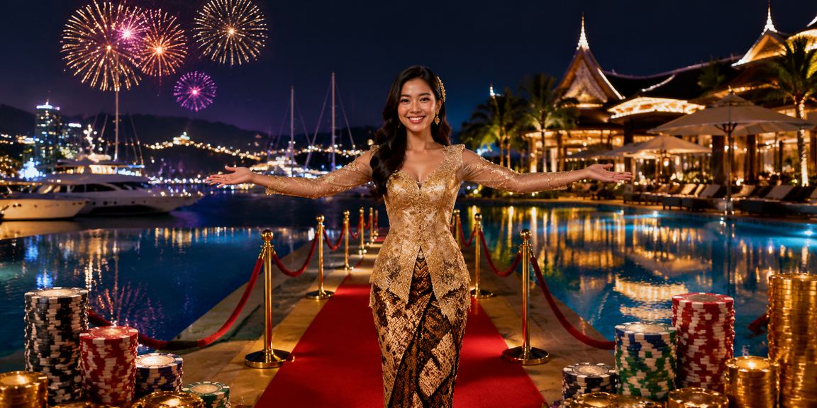 Casino entertainment in Langkawi with a vibrant nightlife atmosphere
