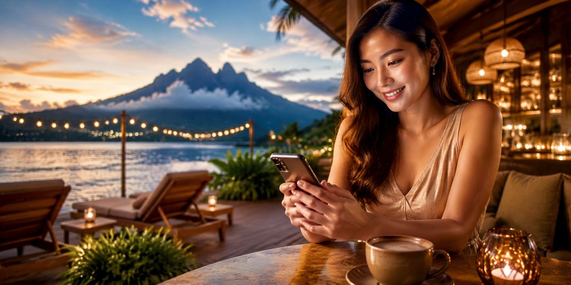 Mobile casino in Sabah featuring a live game display
